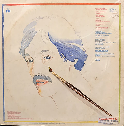 Toquinho - Aquarela (vinilo de época 1Lp)