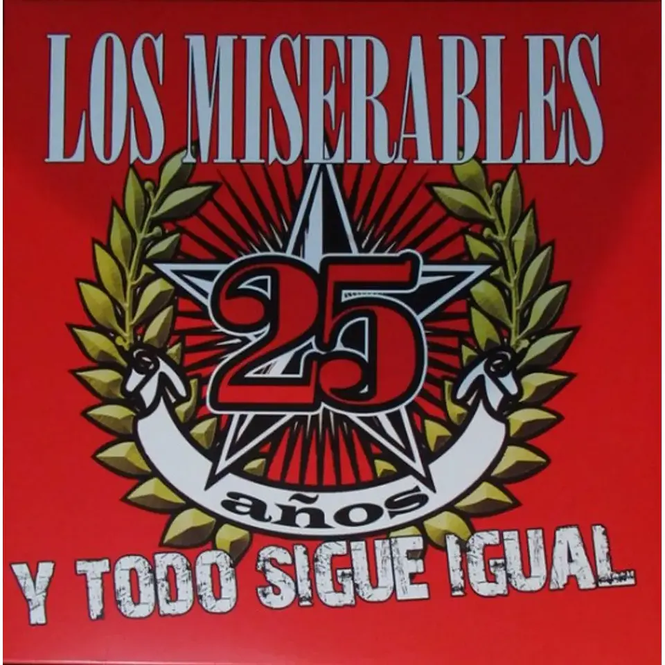 Los Miserables – 25 años y todo sigue igual (Vinilo 2 Lp)  1
