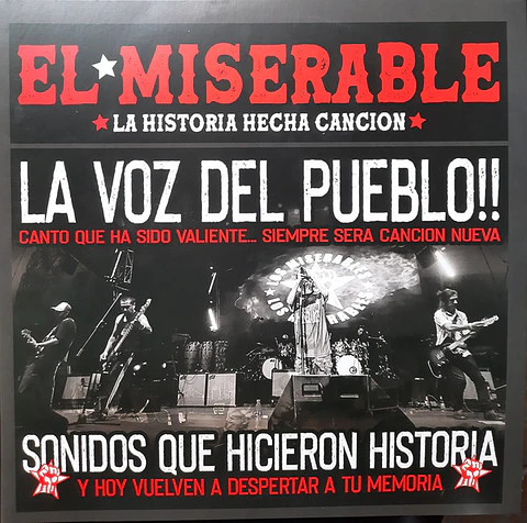 Los Miserables - La voz del pueblo (Vinilo 2 Lp) 