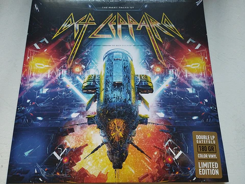 Varios Artistas - The many faces of Def Leppard (vinilo 2Lp transparent orange & blue)