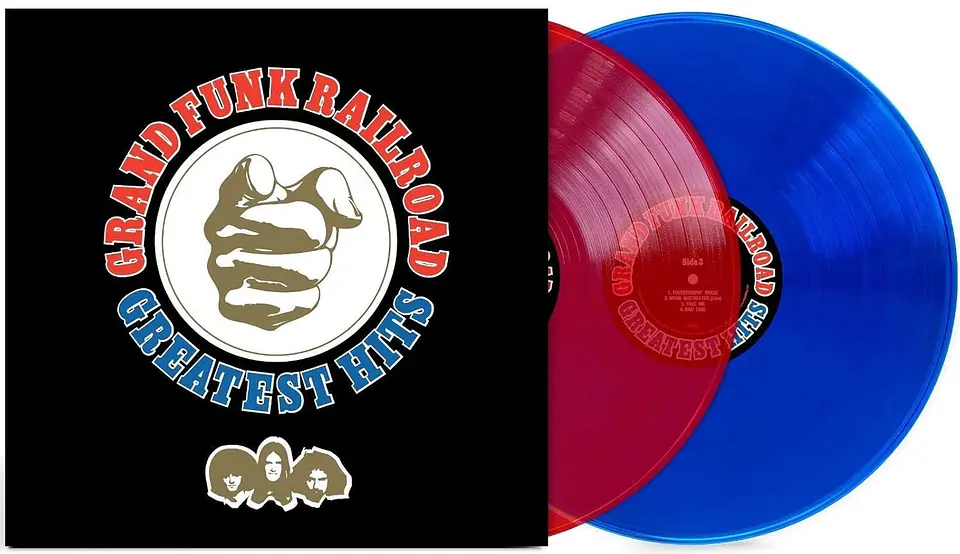 Grand Funk Railroad - Greatest hits (vinilo 2Lp limited edition red & blue) 1