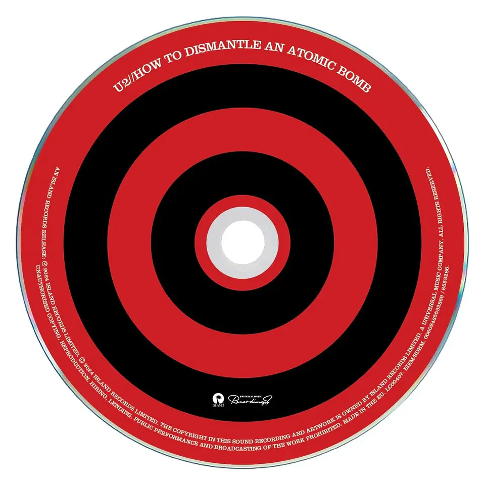 U2 - How to Dismantle an atomic bomb (CD) 4