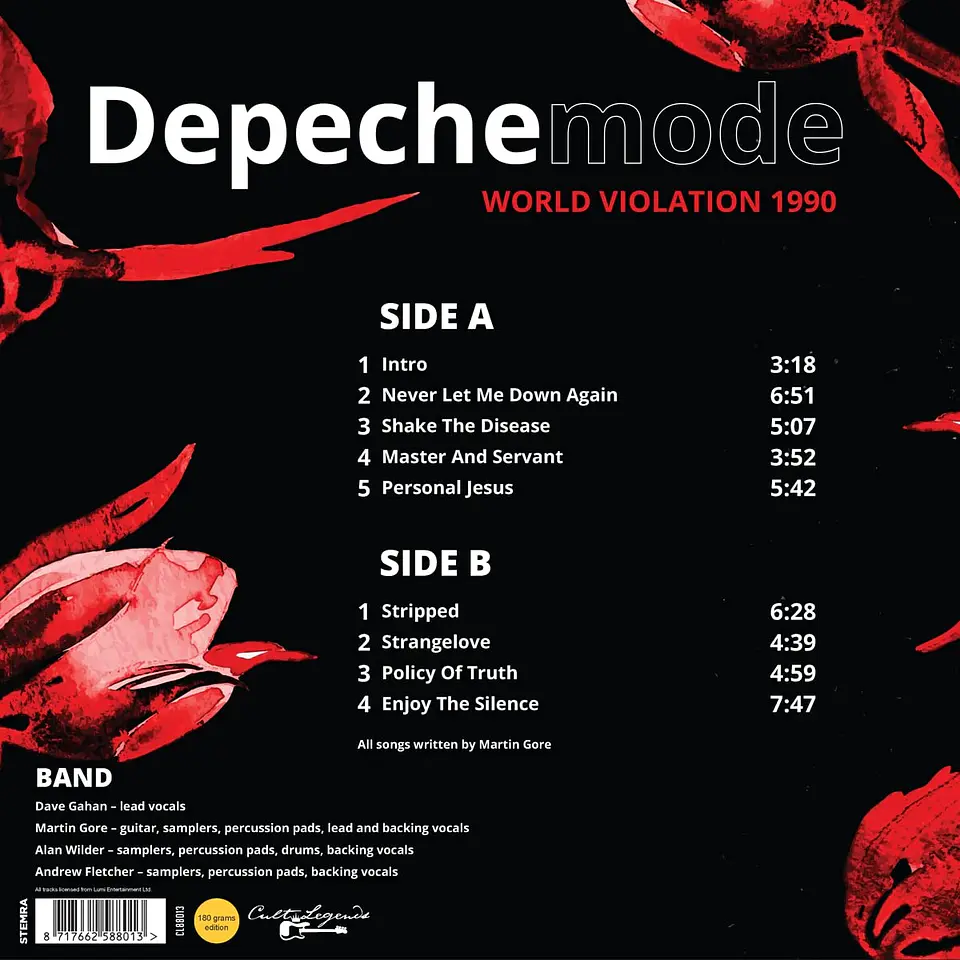 Depeche Mode – World Violation 1990 (vinilo 1Lp) 2