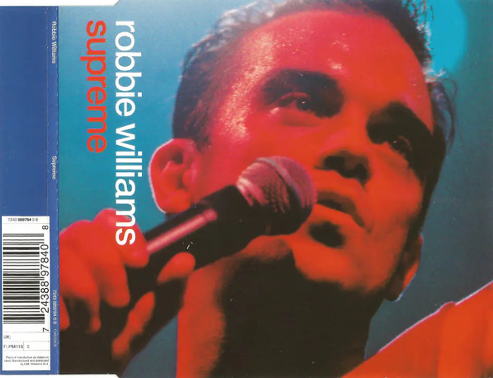 Robbie Williams – Supreme (CD de época) 1