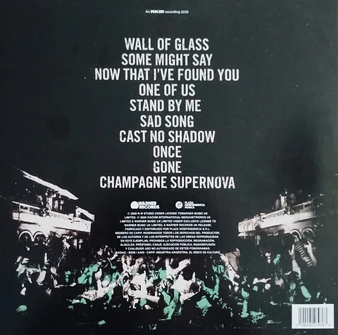 Liam Gallagher – MTV Unplugged (vinilo Lp)
