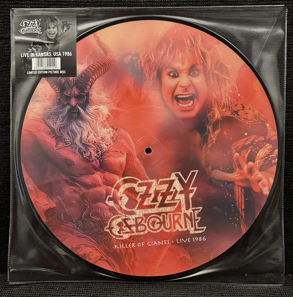 Ozzy Osbourne - Killer of Giants / Live 1986 (vinilo Lp - Limited edition picture disc) 1