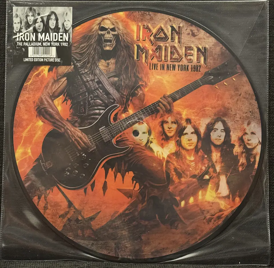 Iron Maiden - Live in New York 1982 (vinilo Lp - Limited edition picture disc) 1