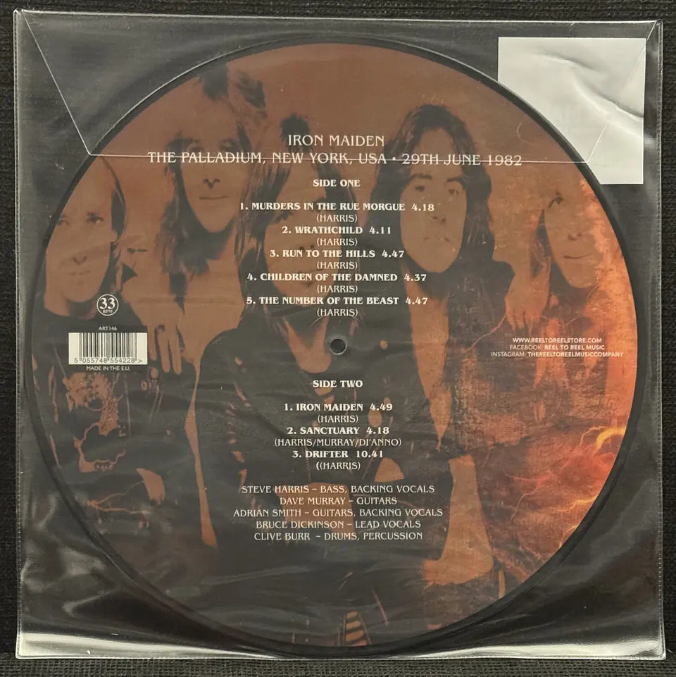 Iron Maiden - Live in New York 1982 (vinilo Lp - Limited edition picture disc) 2