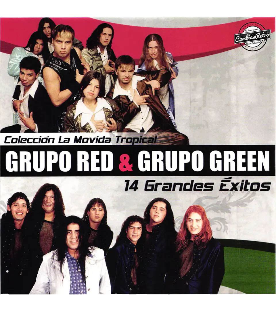 Grupo Red y Grupo Green - 14 Grandes Éxitos (CD) 1