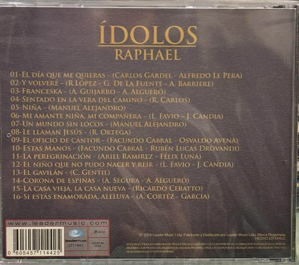 Raphael - Ídolos: Raphael (CD) 2