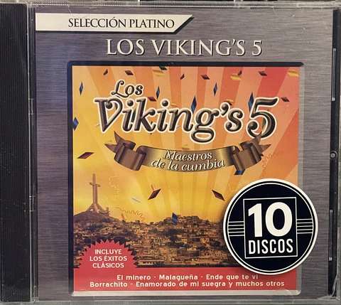 Los Vikings 5 - Maestros De La Cumbia (CD)