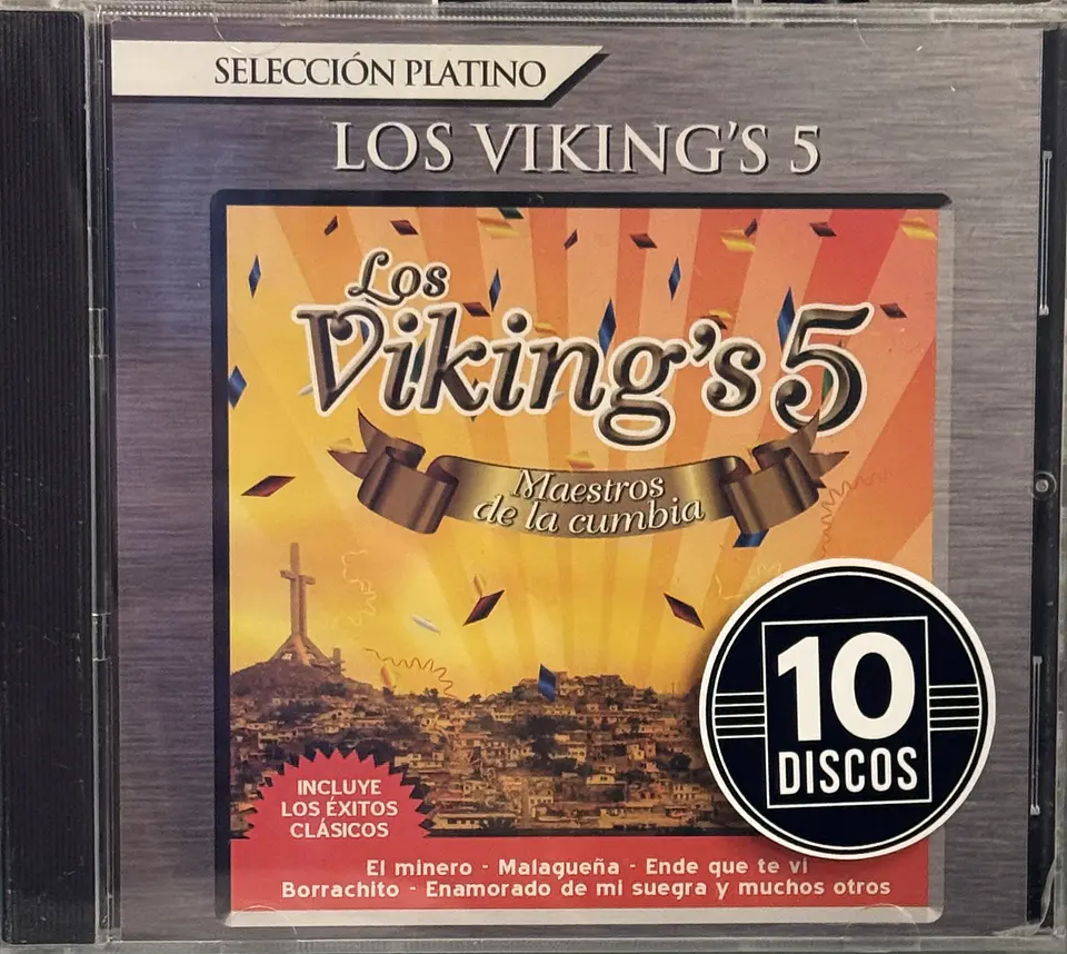 Los Vikings 5 - Maestros De La Cumbia (CD) 1