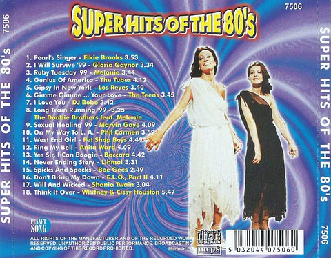 Varios Artistas – Super Hits Of The 80's (CD)