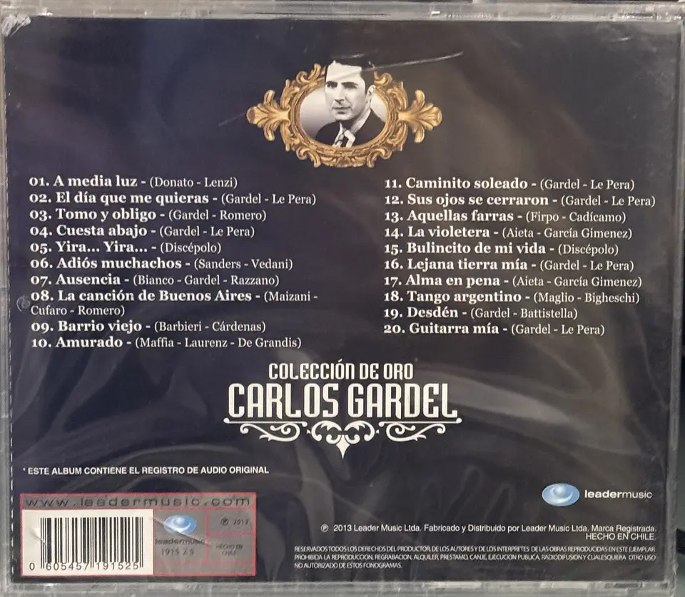 Carlos Gardel – Colección De Oro (CD) 2