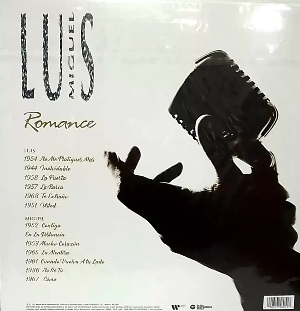 Luis Miguel - Romance (vinilo Lp) 2