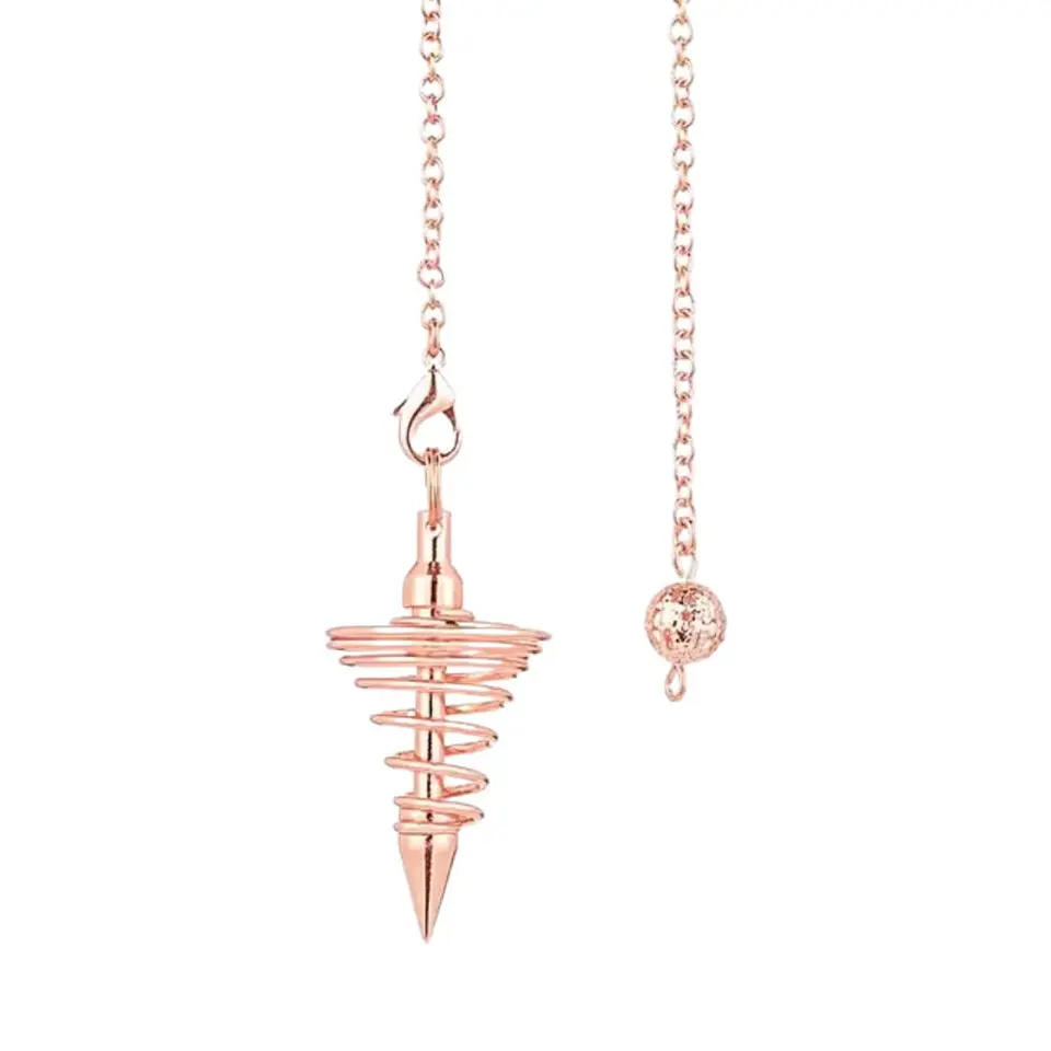 Pendulo Espiral Bronce 1