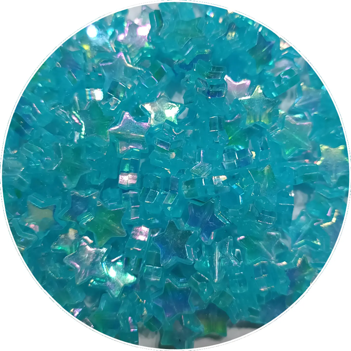 300 Cuentas Cristal Estrellas Celestes 1