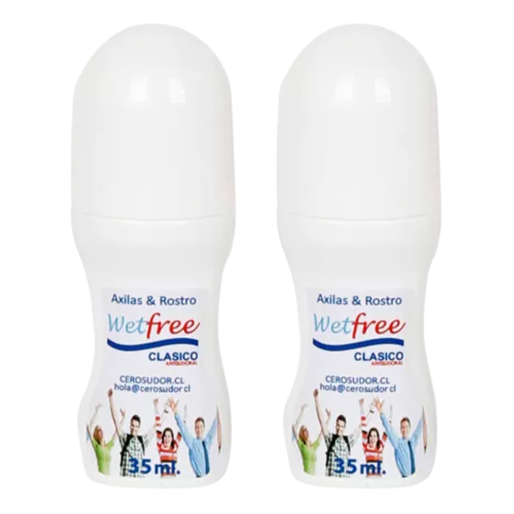 Antitranspirante Wetfree 2 Clasicos