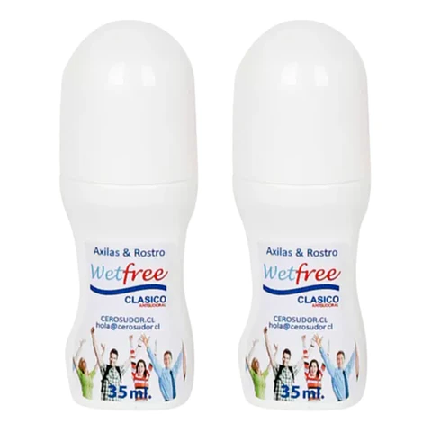 Antitranspirante Wetfree 2 Clasicos