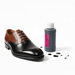 Negro - Tinta Especial Para Teñir Calzado De Cuero Y Sintetico Liso