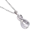 Collar Relicario Cremacion Urna Cenizas Mascotas Infinito