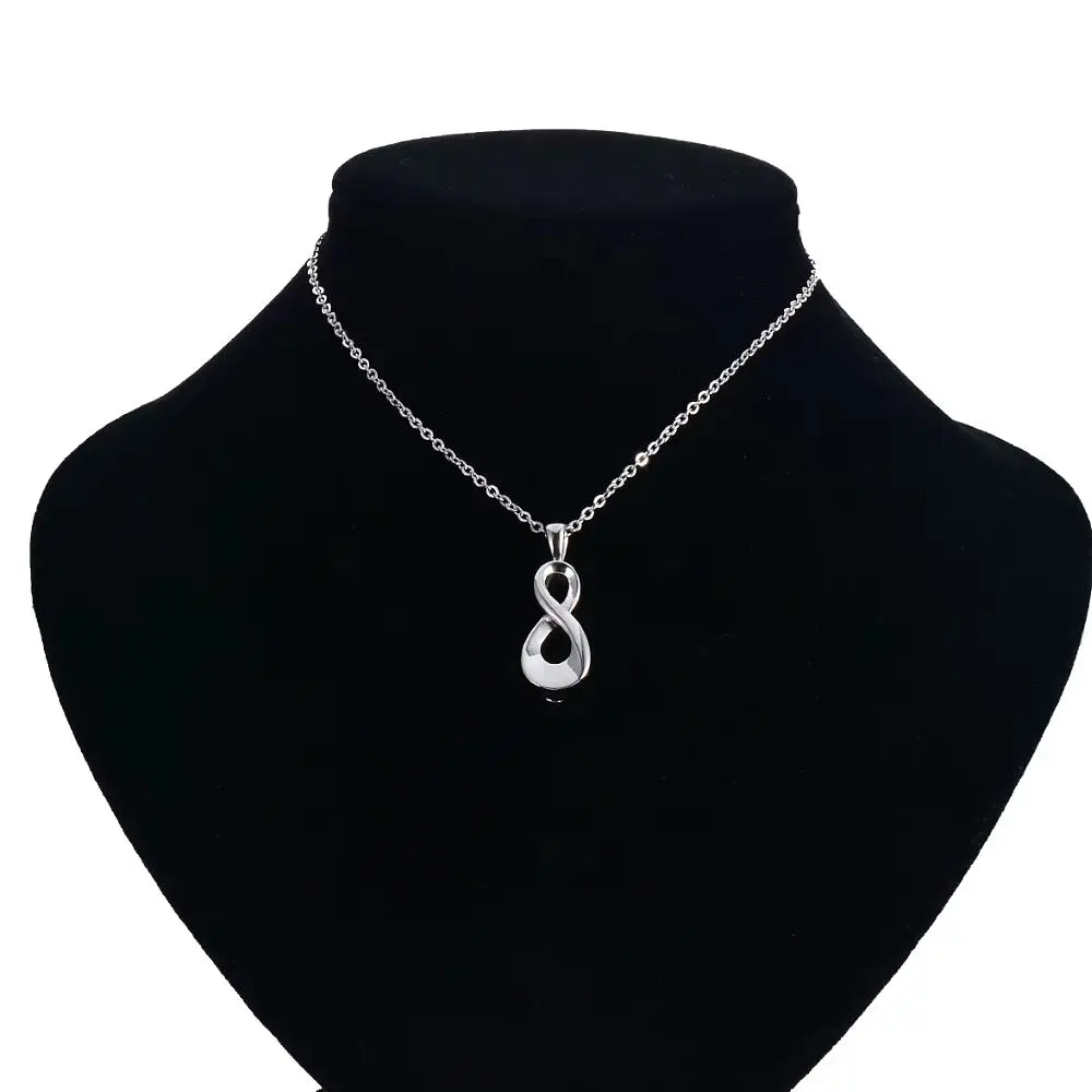 Collar Relicario Cremacion Urna Cenizas Mascotas Infinito