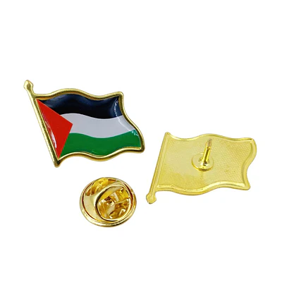 Pin Bandera De Palestina Metal Esmaltado