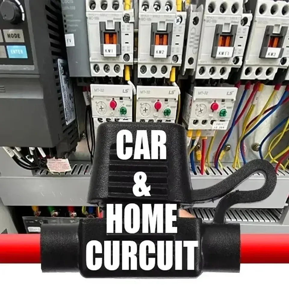 Portafusible de Cuchilla con Interruptor de Corte 30A 12V - Estanco 3