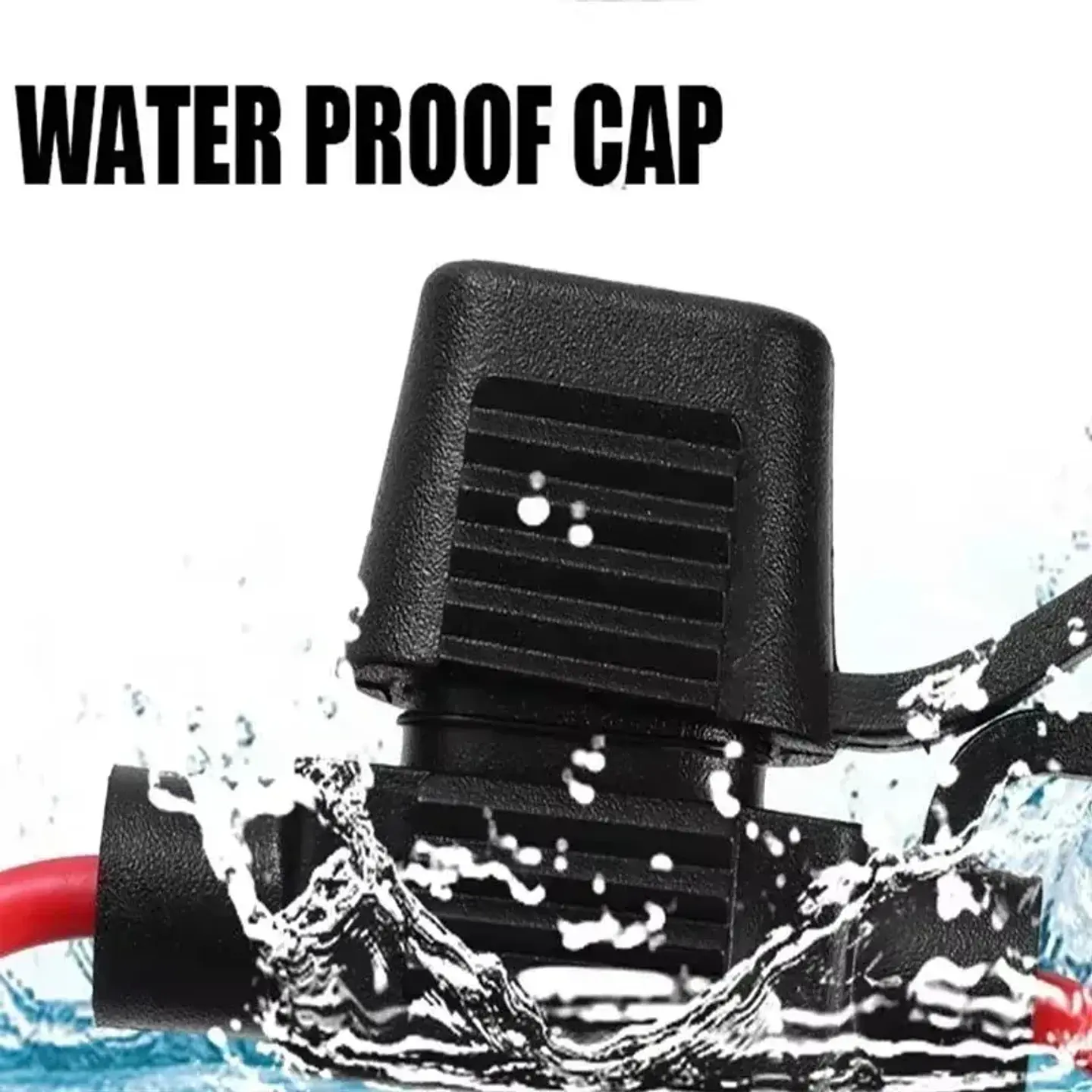 Portafusible de Cuchilla con Interruptor de Corte 30A 12V - Estanco 5
