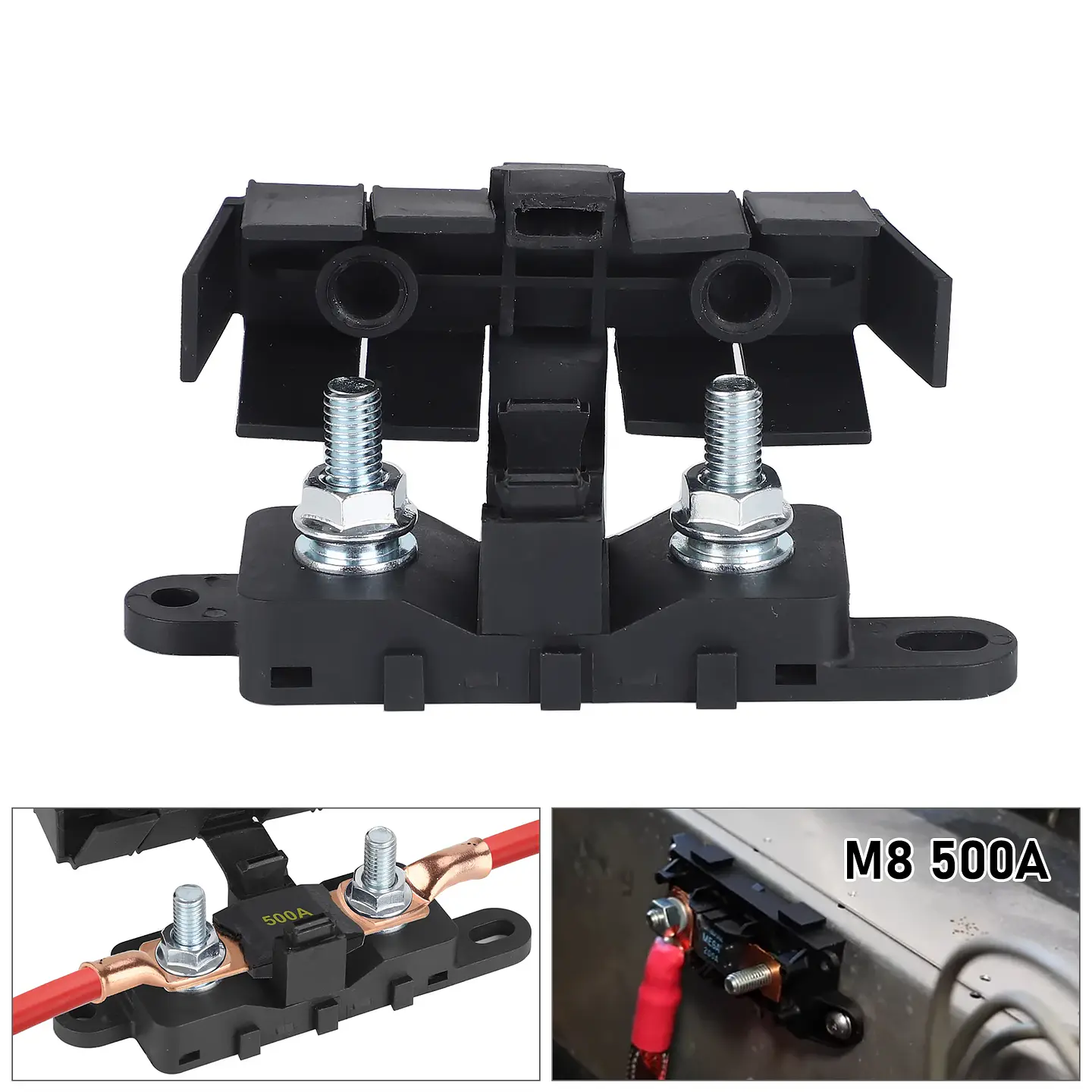 Portafusible M8 Tipo Perno 40A-500A MEGA/ANL - Marino y Maquinaria 8