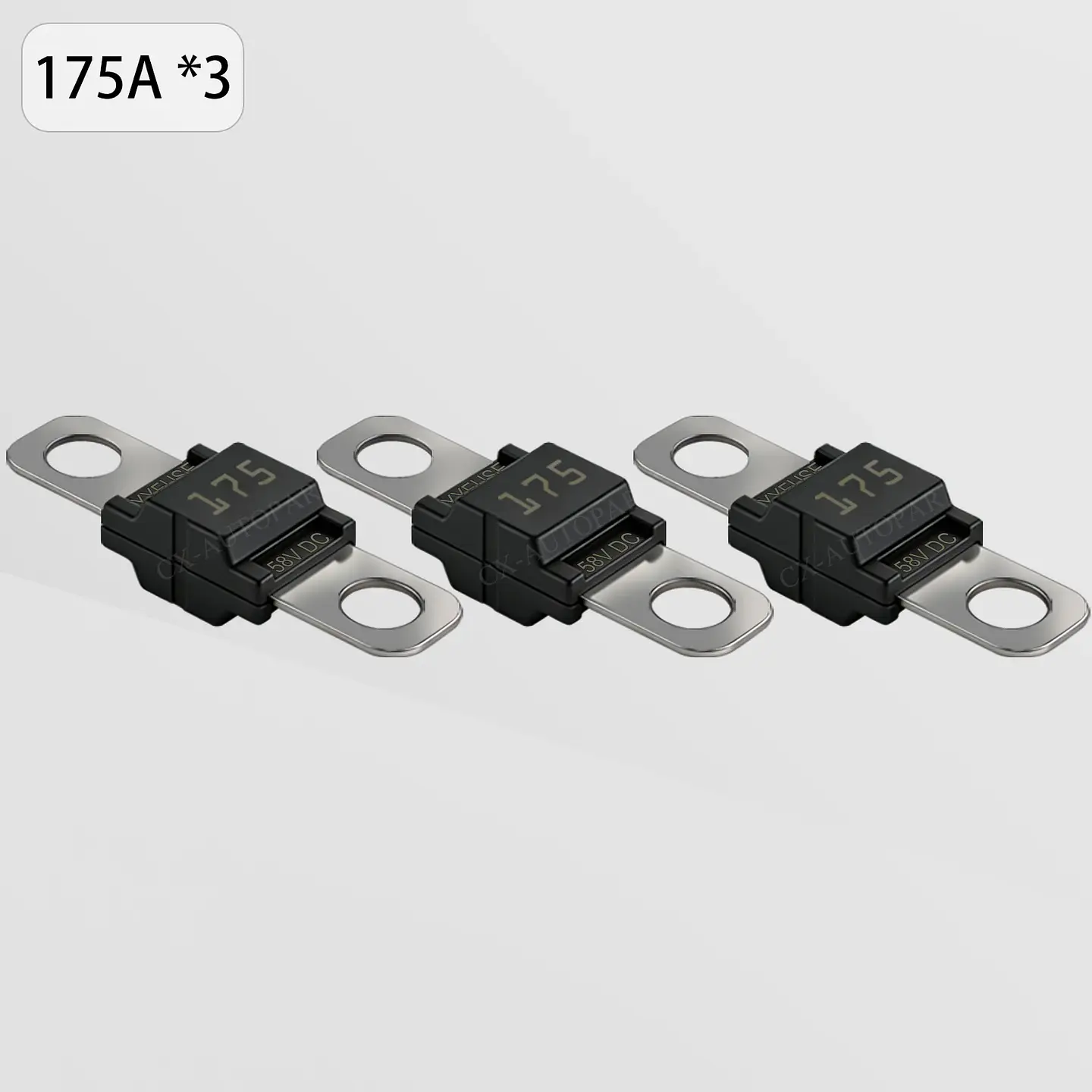 Kit 3 Fusibles MIDI/ANS Alta Corriente 30A-200A 12V-58V - Naval y Maquinaria 7