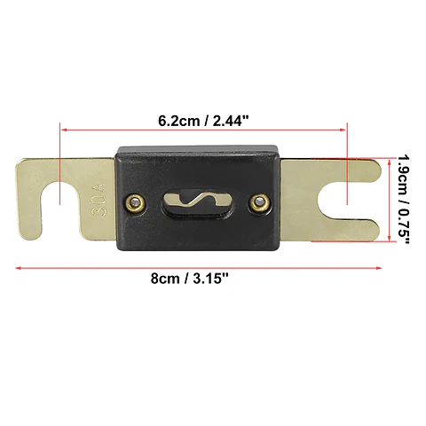 Kit 10 Fusibles ANL Alta Corriente 30A-200A - Automotriz, Moto y Naval