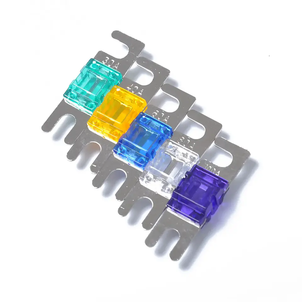 Kit 5 Fusibles Mini ANL 30A-100A - Audio, Naval y Automotriz 9