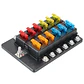 Portafusible 6/12 Vías 32V/100A con Indicador LED - Automotriz y Naval - Miniatura 2