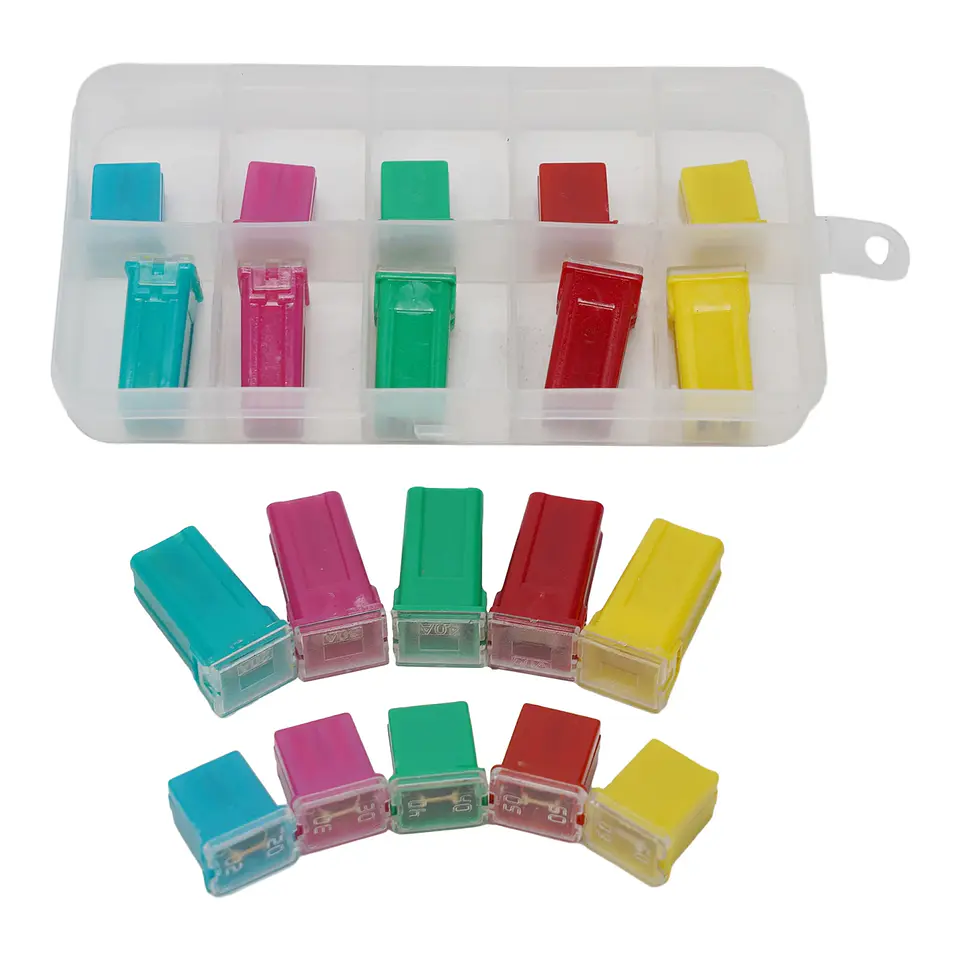 Kit Fusibles Cuadrados 20A-60A DC 12V-32V - Auto y Van 1