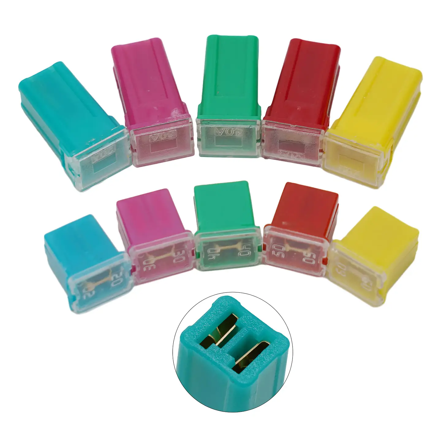 Kit Fusibles Cuadrados 20A-60A DC 12V-32V - Auto y Van 7