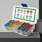 Kit 100 Fusibles de Cuchilla 15A-35A con Caja Organizadora - Miniatura 1