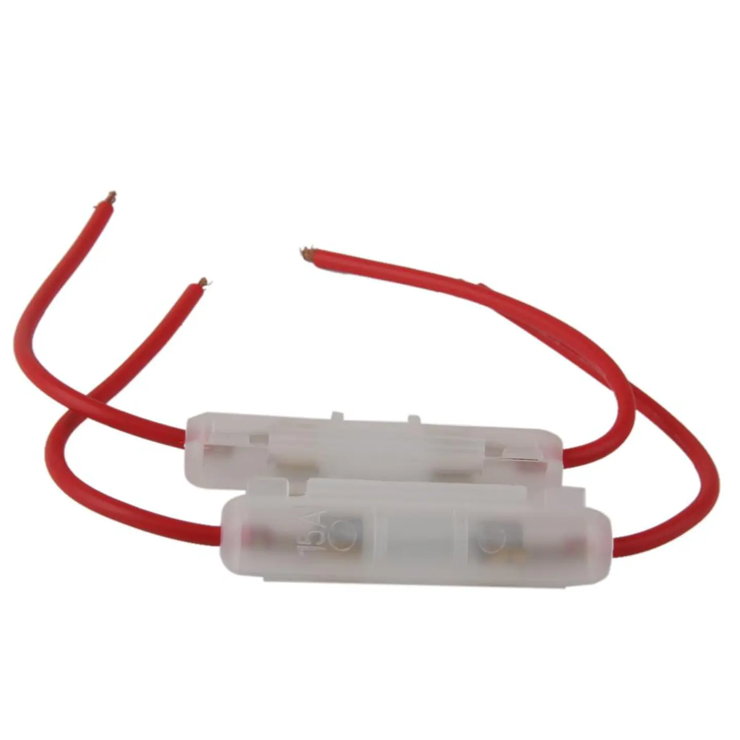 Par Portafusibles de Vidrio 15A — Automotriz/Moto 2