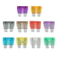 Kit 100 Fusibles de Cuchilla 15A-35A con Caja Organizadora - Miniatura 5