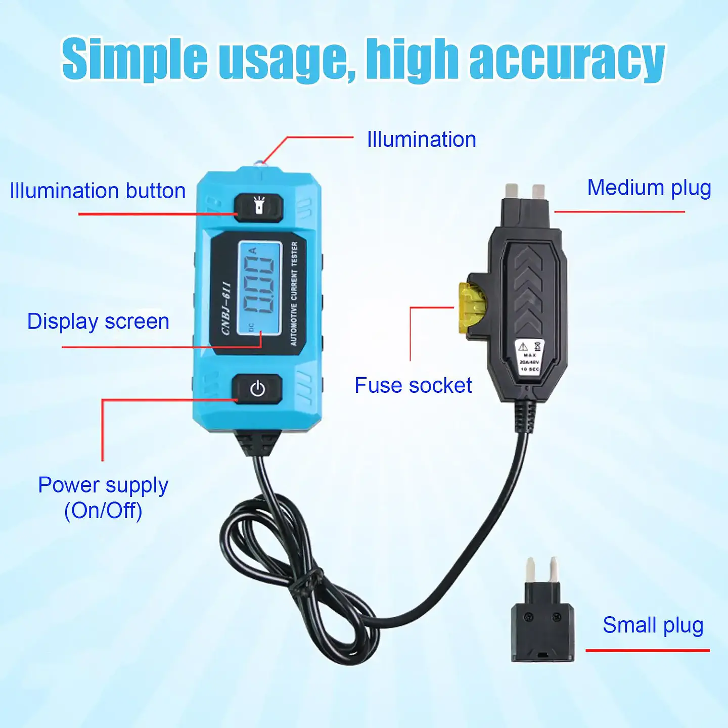 Detector de Cortocircuitos Alta Precisión — Automotriz 3