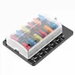 Kit Portafusible 12 Vías con Indicador LED — Naval/Automotriz - Miniatura 12