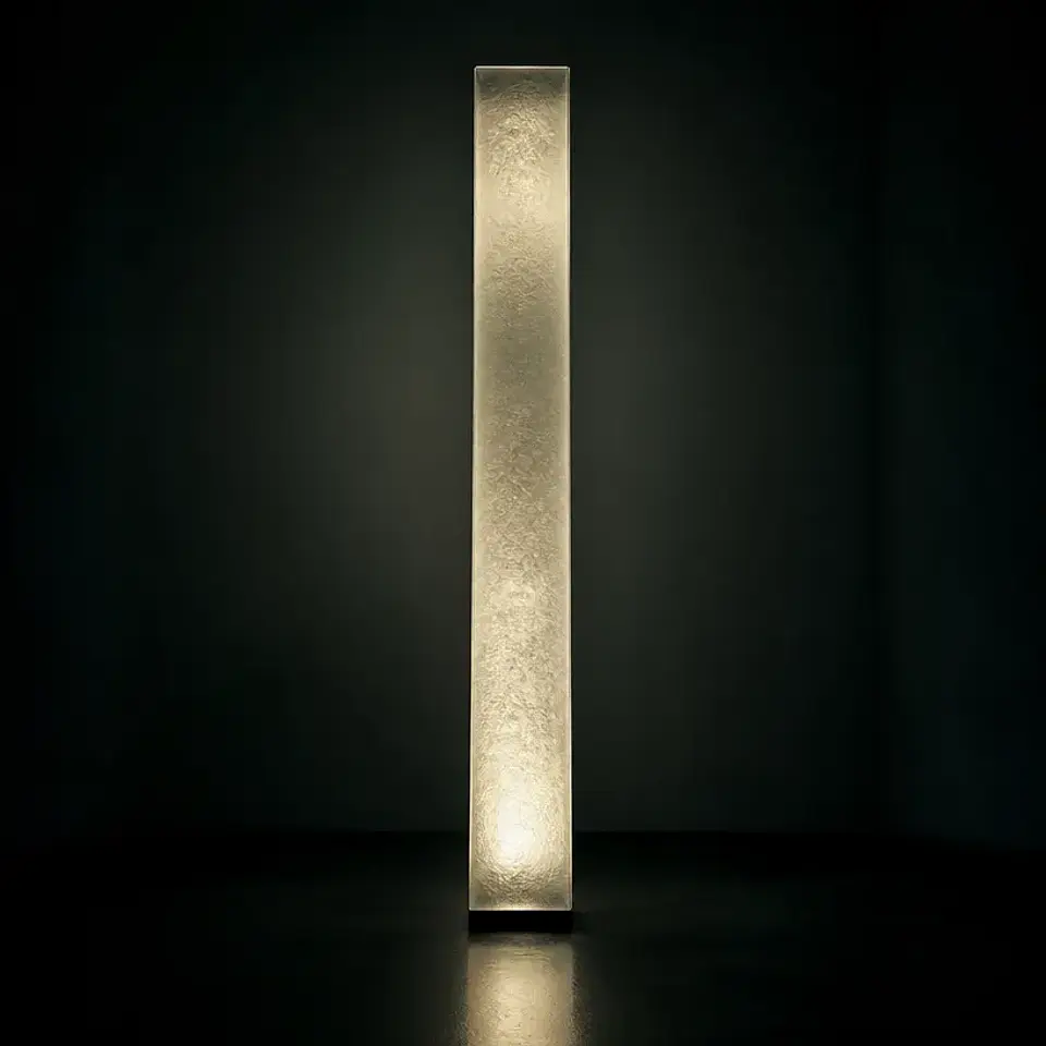 Intersticio — columna de vidrio 1