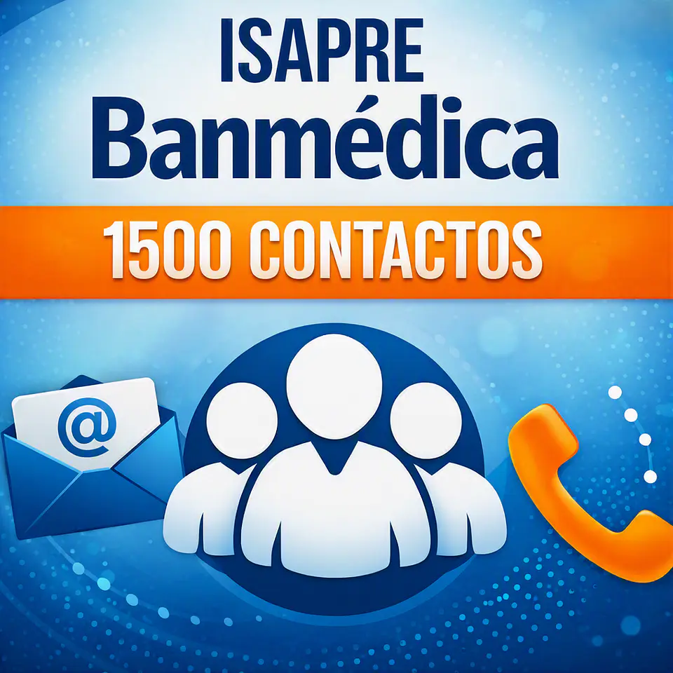 BBDD Banmédica 1500 contactos 1
