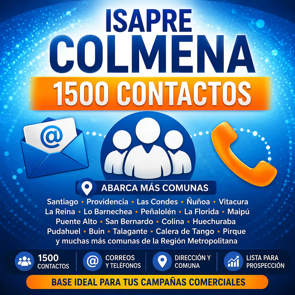 BBDD Colmena – 1.500 Contactos 1
