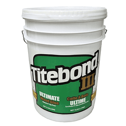 Titebond III Cola Fría Profesional para Madera 20kg/ Pack 3 tinetas 