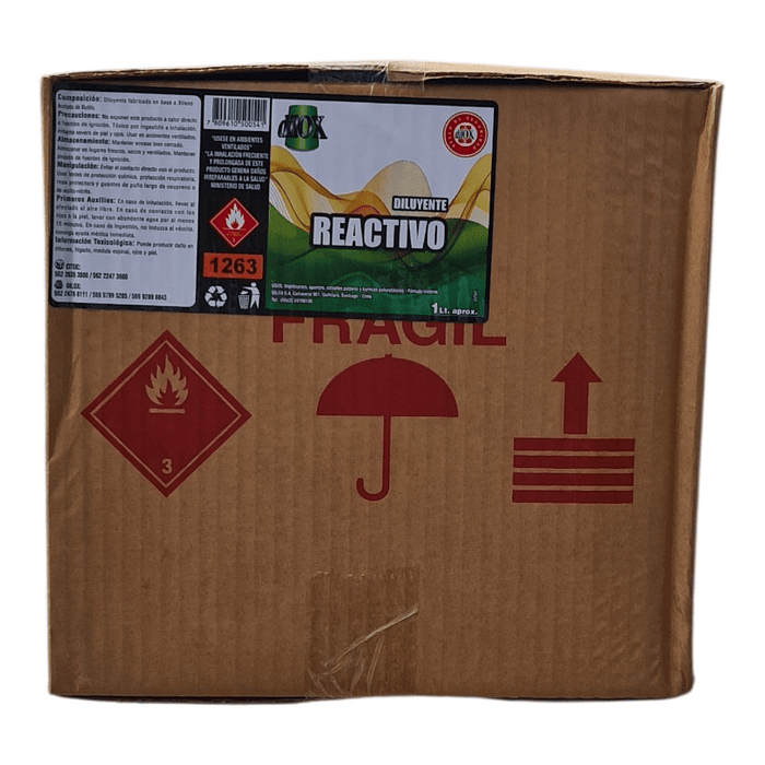 Diluyente Reactivo botella de 1 litro  2