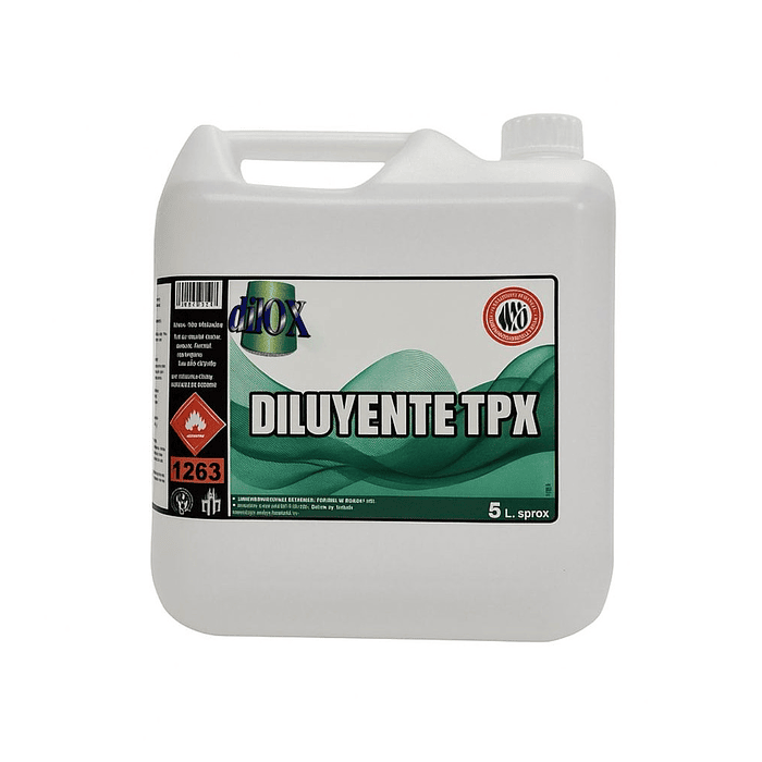 Diluyente TPX Xilol bidón de 5 litros  1