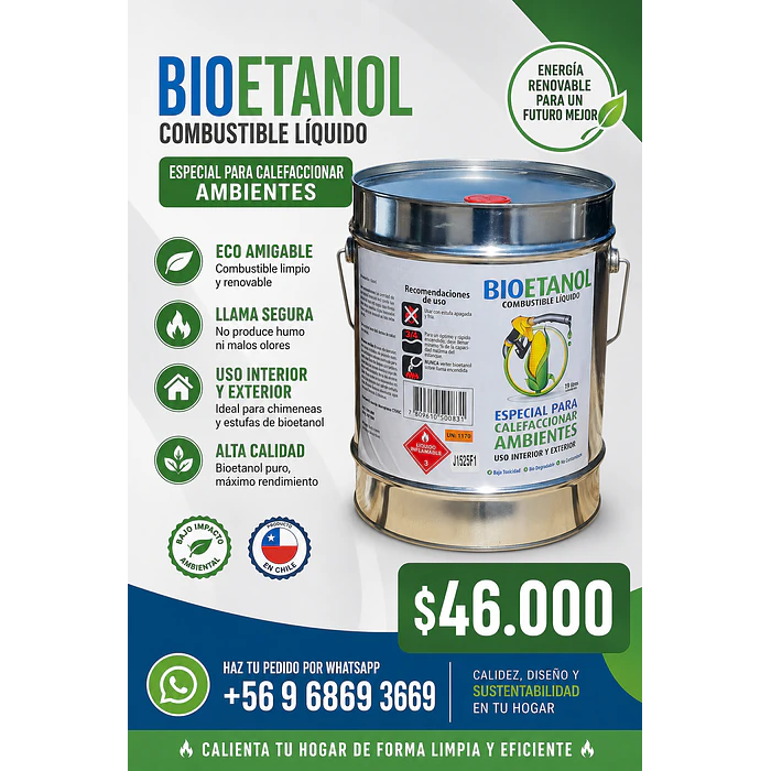 Bioetanol 19 litros  2