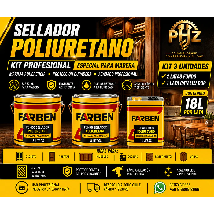 Sellador Poliuretano para madera 