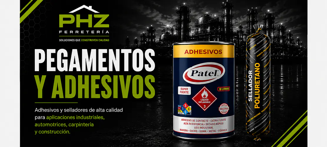 🩹 Pegamentos y Adhesivos